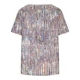 thumbnail image 4 of Birdeem Women V-Neck Print T-Shirts Fashion Comfortable Female Blouses Tops, 4 of 6