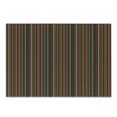 thumbnail image 1 of Striped Cutting Board, Colorful Vertical Thin and Bold Stripes in Retro Style Geometrical Abstract Design, Decorative Tempered Glass Cutting and Serving Board, Small Size, Multicolor, by Ambesonne, 1 of 1