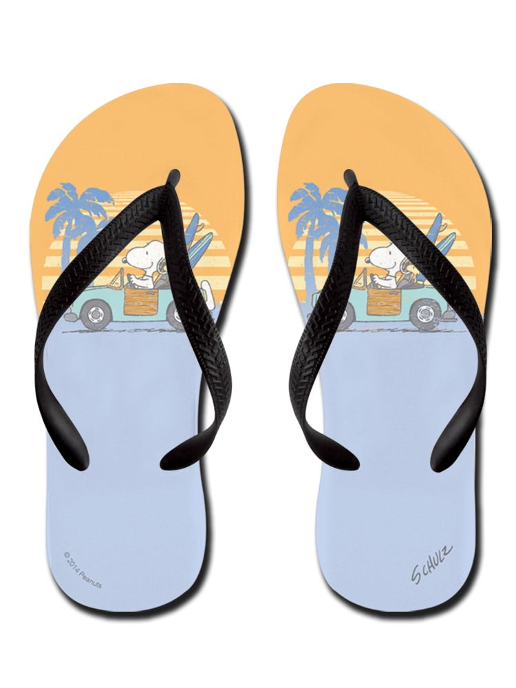 Ladninag Flip Flops Halloween Cartoon Womens Indoor Slippers Thong Sandals for Senior 
