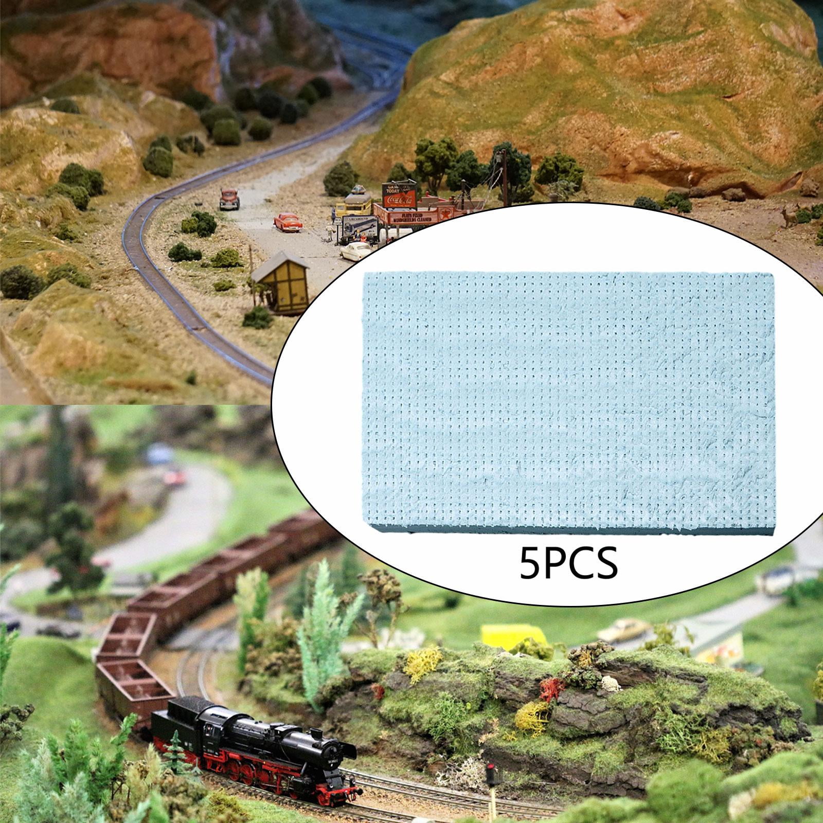 LeeQinersw 5 Pieces Craft Foam Blocks Polystyrene Blocks High Density Foam Rectangle Blocks 40cmx30cmx2.8cm