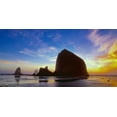 thumbnail image 2 of Leahy, Ike 24x14 Gold Ornate Wood Framed with Double Matting Museum Art Print Titled - Cannon Beach VI, 2 of 4