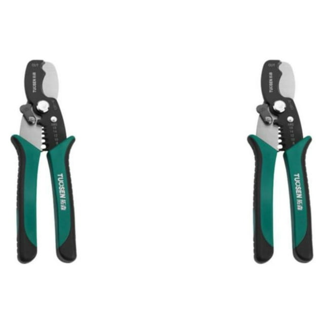 Thinsony Dénudeur de Fil Câble pour Bijoux à Tirer-Fil Outils d'Électriciens Fabrication Style A Ensemble de 2