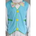 thumbnail image 2 of Adult Seasonal Easter Bunny Mascot Costume - 5 Pc Set w/ Plush Jumpsuit Shirt, Pants, Headpiece, Mitts, & Shoe Covers, 2 of 12