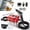 Red, variant on Choimix Steam Cleaner, 2500W Handheld High Pressure Steamer for Cleaning, 15s Fast Heating 221°F, with Handle Control, 6 Levels Adjustable, 1.2L Tank for Grout, Kitchen, Car, Floor