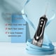 thumbnail image 5 of Irrigador dental eléctrico con 4 boquillas, portátil, recargable, IPX7, batería de larga duración, cepillo de dientes eléctrico para viajes en familia., 5 of 6