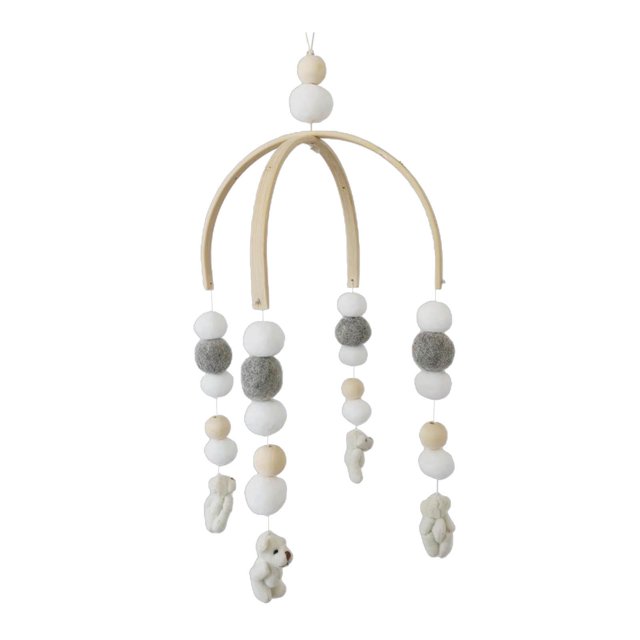 Lindo bebé cuna móvil juguetes cochecito colgante juguete colgante giratorio juguetes de peluche colgador decoración para 6 8 12 Sunnimix Juguetes colgantes de cuna