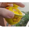 thumbnail image 3 of Porcelain Gaiwan 5oz Teacup Gongfu Tea Cup Tureen Chinese Sancai Cover Bowl Lid Saucer Set, 3 of 8