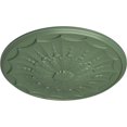 thumbnail image 3 of Ekena Millwork 27 1/8"OD x 2 5/8"P Artis Ceiling Medallion, Hand-Painted Athenian Green, 3 of 5