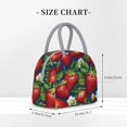 thumbnail image 2 of Disketp Strawberry2 Bolsa Térmica para Almuerzo, Lonchera con Abertura Amplia y Gran Capacidad, Organizador Reutilizable para Mujeres, Hombres y Adultos, 2 of 6