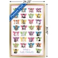 thumbnail image 3 of Keith Kimberlin - Kittens with Butterfly Wings Wall Poster, 22.375" x 34", Framed, 3 of 5