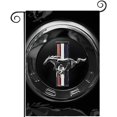 thumbnail image 1 of Ford Mustang-bandera de jardín temática. Regalo perfecto para fans, amigos y familiares, ideal para actividades al aire libre y decoración de fiestas.28CM*45CM, 1 of 5