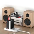 thumbnail image 5 of Bluetooth Sound Receiver Support Bluetooth U Disk Play Microphone Input Wireless Sound Receiver Adapter US Plug 100?220V, 5 of 5