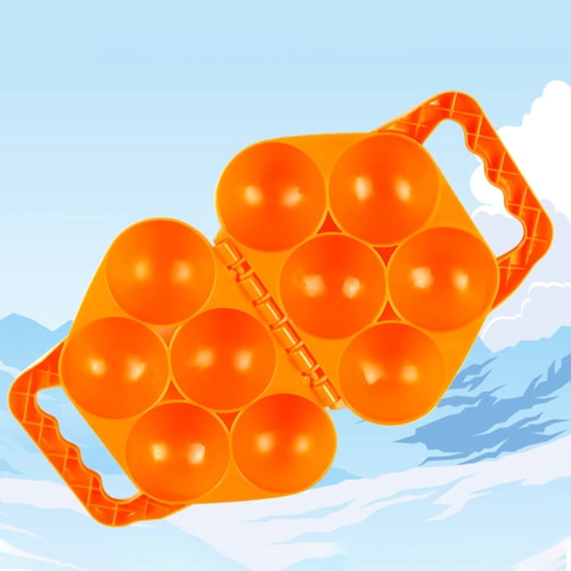 Clip De Bola De Nieve De 5 Bolas, Herramientas Para Hacer Bolas De Nieve, Juguete Para Hacer Bolas De Nieve De Plástico Para Exteriores De Invierno Para Niños Y Adultos Yuarrent FN007951-03