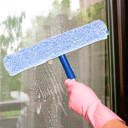 CATIEBYE Washable Window Scrubber Head for Glass Walls and Car Windows