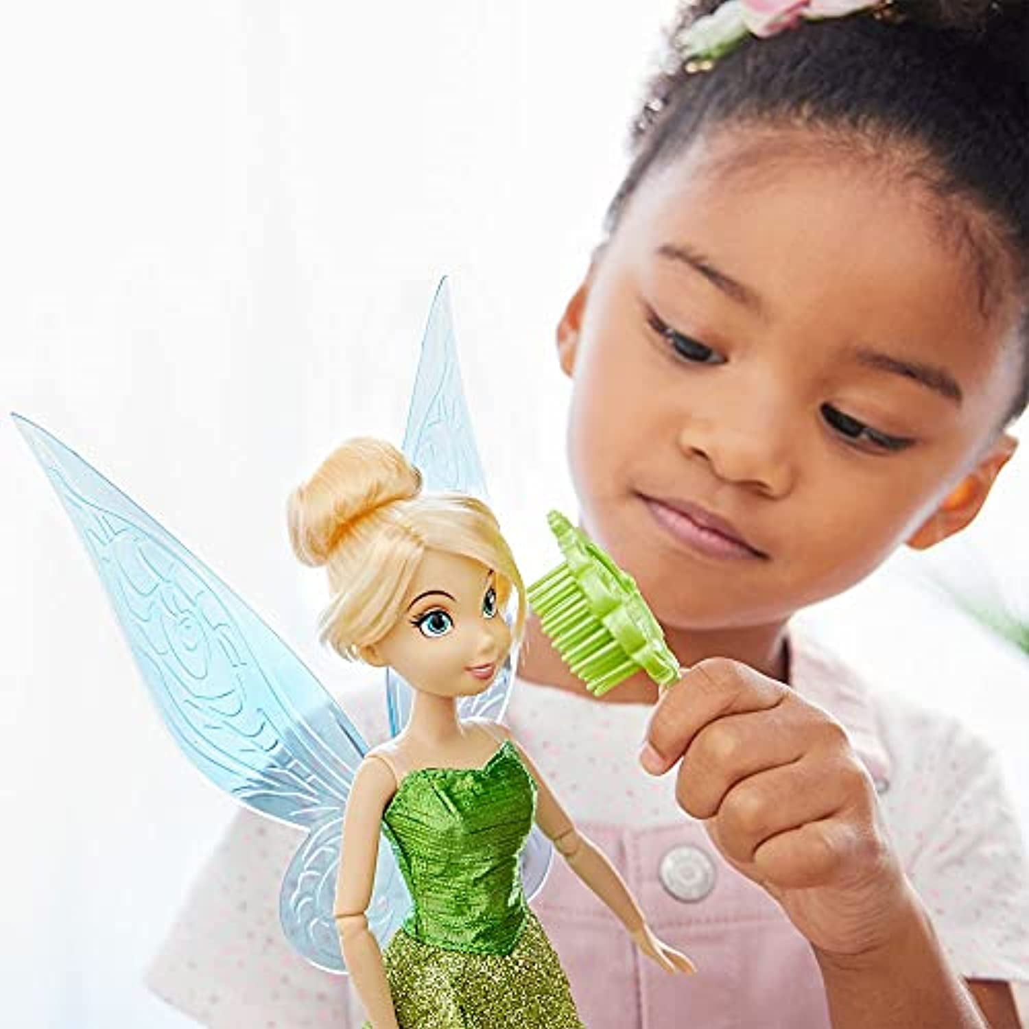 disney tinker bell classic doll - peter pan - 10 inches