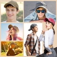 thumbnail image 2 of Bocaoying 3 Pack Washed Plain Baseball Cap, Comfortable Cotton Breathable Retro Adjustable Hats for Men and Women, for Running Workouts and Outdoor Activities All Seasons, 2 of 7