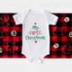 thumbnail image 5 of Es mi primer mono navideño con estampado de ciervos para bebé, mono de ciervo para recién nacido, mono de manga corta para niños y niñas, ropa de fiesta para bebés, 5 of 5