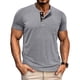 thumbnail image 1 of Tops para hombre, blusas y camisas de manga corta y cuello redondo para hombre, color liso, cálidos y ajustados, cuello semialto, manga larga, base deportiva y fitness, top de poliéster para hombre., 1 of 5