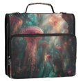 thumbnail image 5 of FORMRS Zipper Binder with Shoulder Strap 2-inch Ring 500 Sheet Capacity File Bag, Psychedelic Forest, 5 of 5