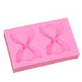 thumbnail image 4 of Vogacara DIY Silicone Molds Exquisite Cake Mold Convenient Bowknot Baking Pattern Make Accessory Pastry Accessories for Home Bakery Using Rosado 5piezas, 4 of 6