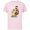 Soft Pink, variant on Ice Age Sid Prehistoric Santa for Christmas Holiday - Short Sleeve Cotton T-Shirt for Adults - Customized-Athletic Heather