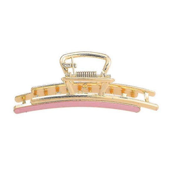 Korean Alloy Long Bow Love Pendant Hair Clips Women's Back Head Hair Claws