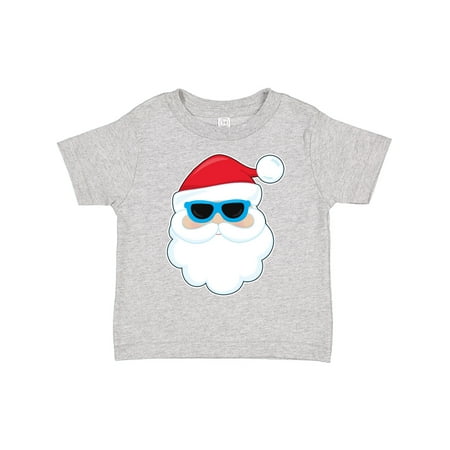 

Inktastic Santa Head with Sunglasses Gift Toddler Boy or Toddler Girl T-Shirt