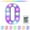 O, variant on Herrnalise Colorful LED Letter Lights with Remote,Marquee Light Up Letters Sign for Night Light Wedding/Birthday Party,Night Lights Powered by Batteries or USB for Home Bar Decor - S