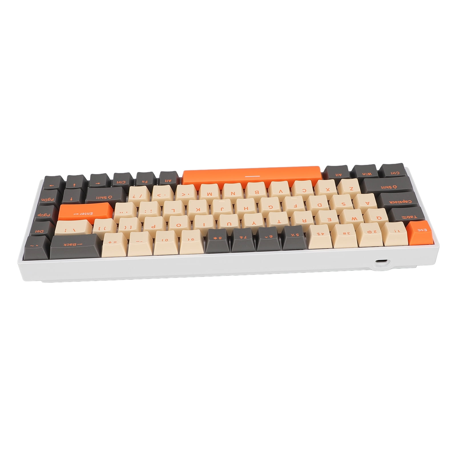60 Percent Mechanical Keyboard, 68 Keys Mechanical Keyboard Hot Swappable Keys RGB Backlit  for Computer with USB Port for  2000 ME XP Vista 7 8 10