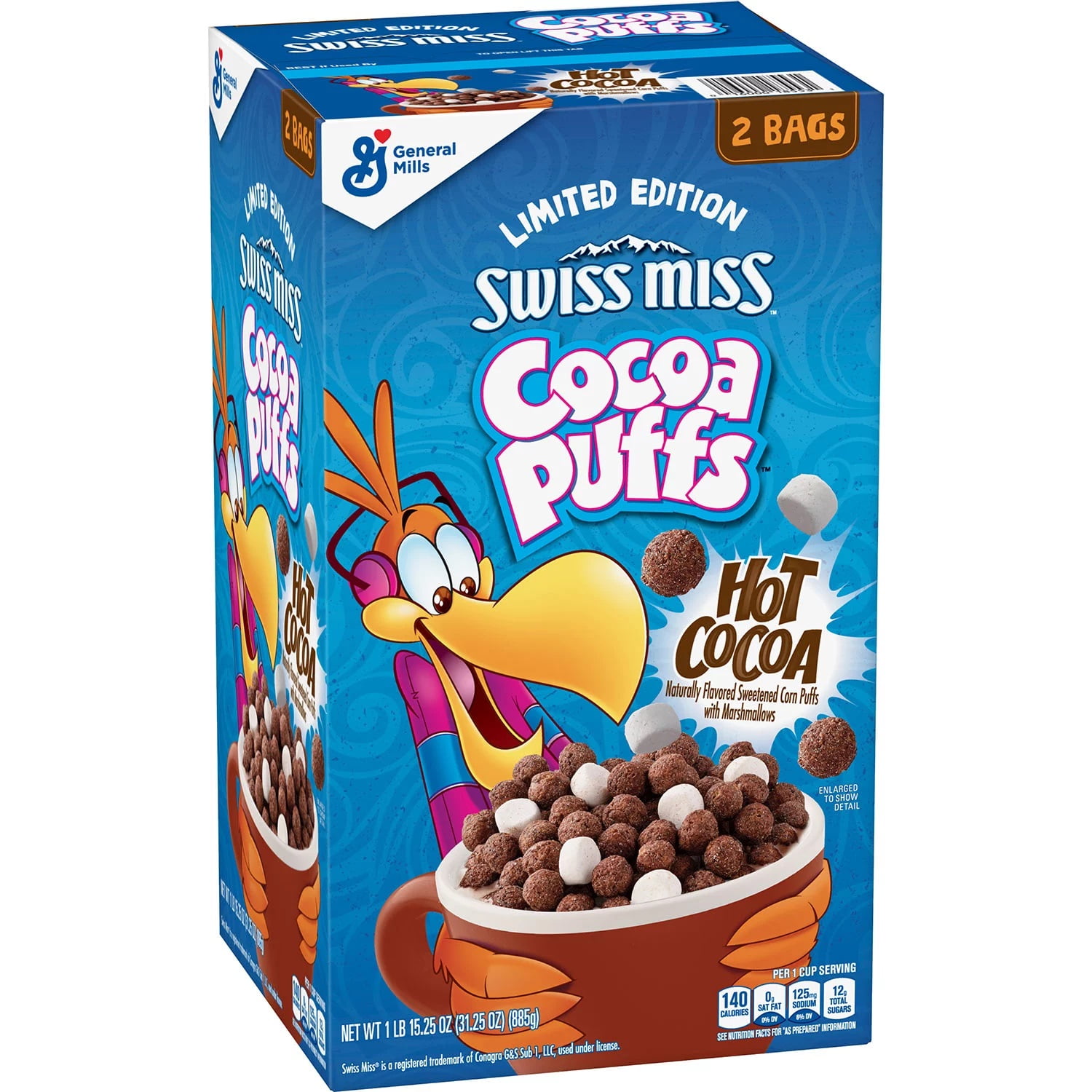 Cocoa Puffs Swiss Miss Hot Cocoa Cereal