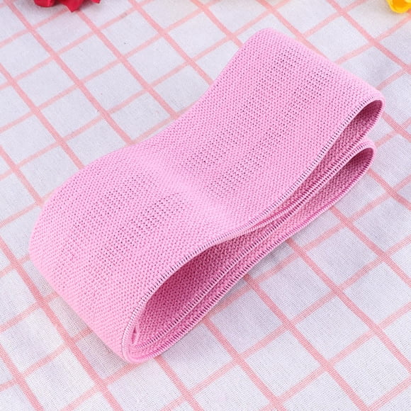unbranded Banda De Ejercicio De Resistencia Para Cadera Rosa Ideal Para Sentadillas