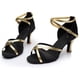 thumbnail image 1 of Zapatos de baile latino para niña, zapatos de satén con tacón medio, zapatos de baile de Tango para fiesta Wmkox8yii hfjk4458, 1 of 4