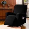 thumbnail image 2 of Subrtex Housse Extensible pour Fauteuil Inclinable 1 Pce, Housse Texturée à Carreaux avec Poches, 2 of 6