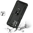 thumbnail image 3 of For Motorola Moto G Stylus 5G 2024 Ring Kickstand Phone Cover Case - SHRG Black, 3 of 5