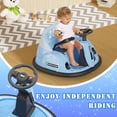 thumbnail image 5 of XJD 12V Electric Ride-On Bumper Car for Children Aged 1.5–6 Years: Remote-Controlled, Bluetooth-Enabled Audio System, Three-Speed Adjustment, and DIY License Plate., 5 of 9
