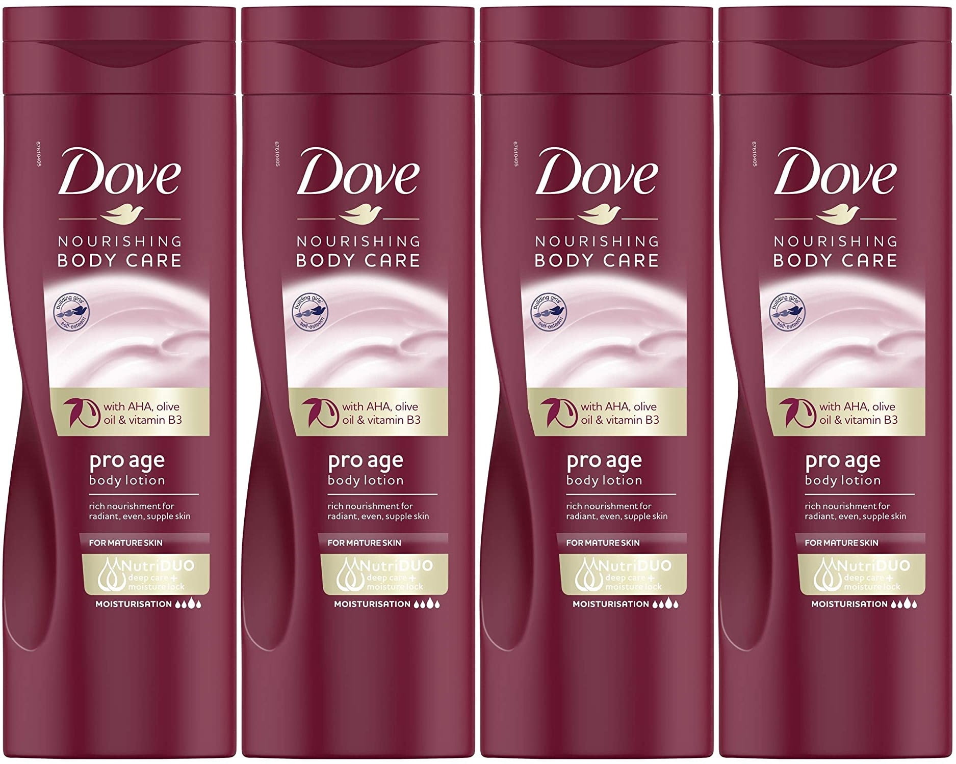 dove pro age body cream