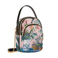 thumbnail image 7 of FORMRS Crossbody Bag for Women Quilted Travel Shoulder Cell Phone Purse with Chain Strap Handbag, Vibrant Flowers, 7 of 7