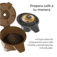 thumbnail image 4 of Cafetera Individual Hamilton Beach FlexBrew Compatible con Cápsulas y Café Molido de 10 oz y 14 oz Roja, 4 of 8