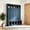 Navy Blue + Particle Board+MDF, variant on AUU Farmhouse Entryway Storage Cabinet with Shoe Rack, Hat Cubbies & Hanging Wardrobes – All-in-One Coat Closet with 3 Closed Storage Lockers, Walnut Countertop & Gold Handles for Hallway, Mudroom