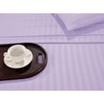 thumbnail image 5 of 1500 Thread Count 6-Piece DAMASK STRIPE Bed Sheet Set, King Eggplant/Purple, 5 of 8