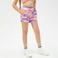 thumbnail image 7 of Athletic Shorts for Teen Girls, Youth Girls Basketball Running Gym Workout Layered Active Short for Kids, 7 of 7