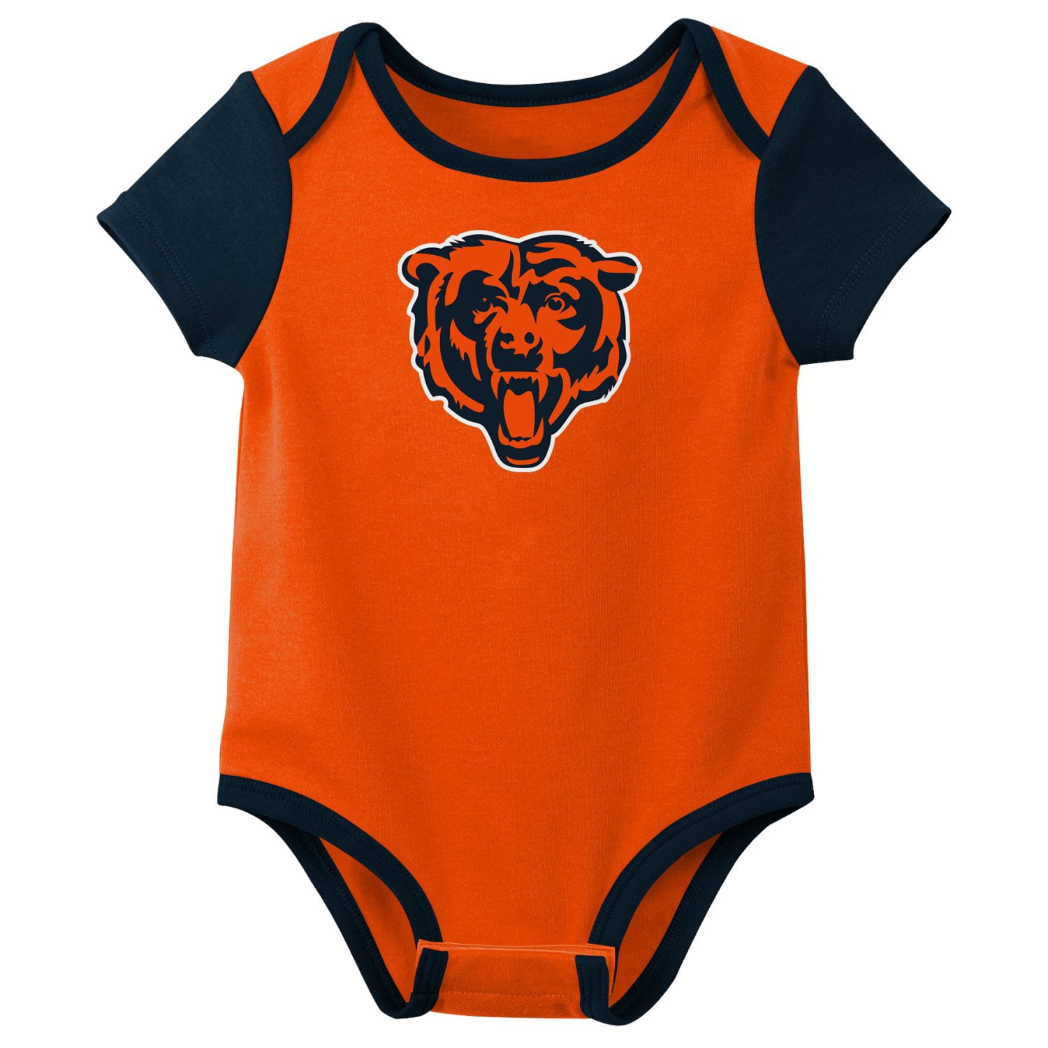 CHICAGO BEARS NFL Boys Infant 3 Pack Onesie Game Day Fan Apparel