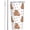 Brown, variant on Black Brown Leopard Tumbler 20 oz Cute Cheetah Mug with Lid and Straw Heart Print Coffee Cup Animal Skin Travel Tumblers for Gym Hiking Home Love Water Bottle Birthday Presents for Women Men