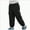 A-2-4-Black, variant on NIEWTR Toddler Boys Drawstring Waisted Sweatpants Open Bottom Running Sweatpants Straight Leg Casual Joggers Athletic Casual Pants for Boy 0-16 Years (10-11 Years,AG)