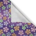 thumbnail image 4 of Ambesonne Floral Window Valance, Graphical Flower Elements, 54" X 18", Quartz and Multicolor, 4 of 5