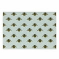 thumbnail image 1 of Bee Cutting Board, Repetitive Pattern with Honey Maker Insect on Plain Background, Decorative Tempered Glass Cutting and Serving Board, in 3 Sizes, by Ambesonne, 1 of 2