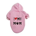 thumbnail image 2 of EGYMEN Dog Sweater, Cozy Fleece Dog Apparel, Warm Pet Hoodie, Stylish Teddy Clothes for Spring, Fall, Winter(2XL), 2 of 6