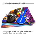thumbnail image 4 of Púa para guitarra Punch Pick-A-Palooza con soporte y 15 tiras, color azul, 4 of 6