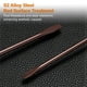 thumbnail image 5 of Destornillador plano Uxcell SL5 de 8.07" con punta magnética, destornilladores de 4.13" de acero aleado S2 tratado térmicamente con mango ergonómico para reparaciones de bricolaje, marrón rojo, 5 of 7