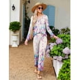 thumbnail image 2 of Ekouaer Womens Fall & Winter Pajama Set 2 Piece Long Sleeve Lounge Set Soft and Comfortable PJs with Pants, 2 of 6